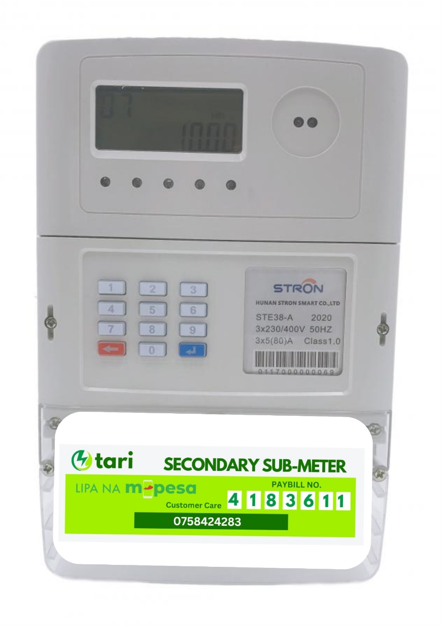 Prepaid Three-Phase Meter